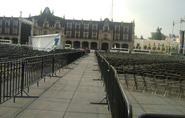 RENTA DE VALLAS METALICAS